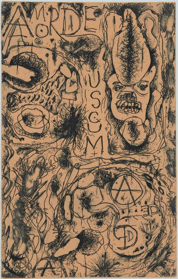 Alfonso Ossorio, Amordie, 1983 Chelsea Art Group New York City top